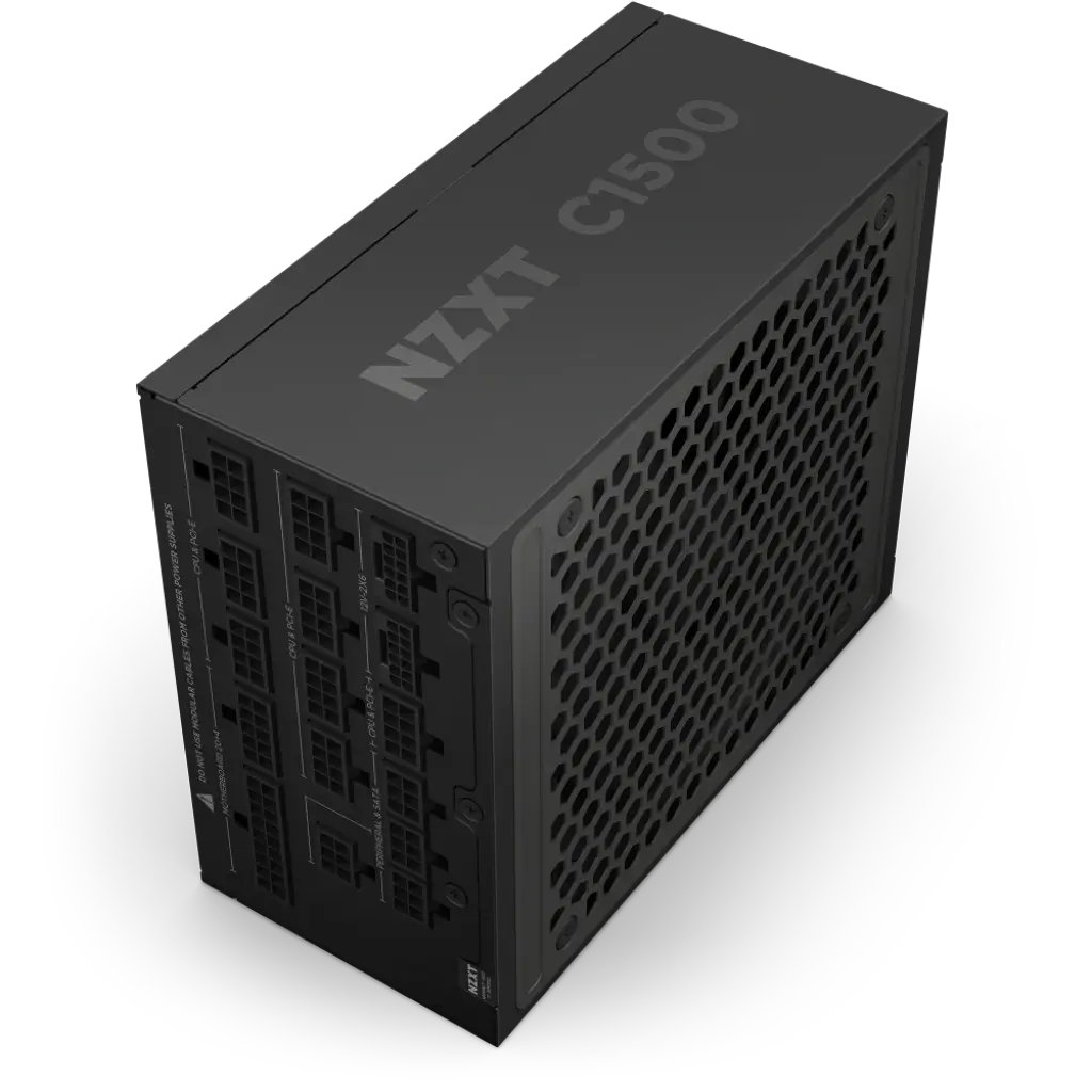 NZXT C1500 1500W Full Modular 80 Plus Platinum ATX 3.1 High-Performance Power Supply Unit