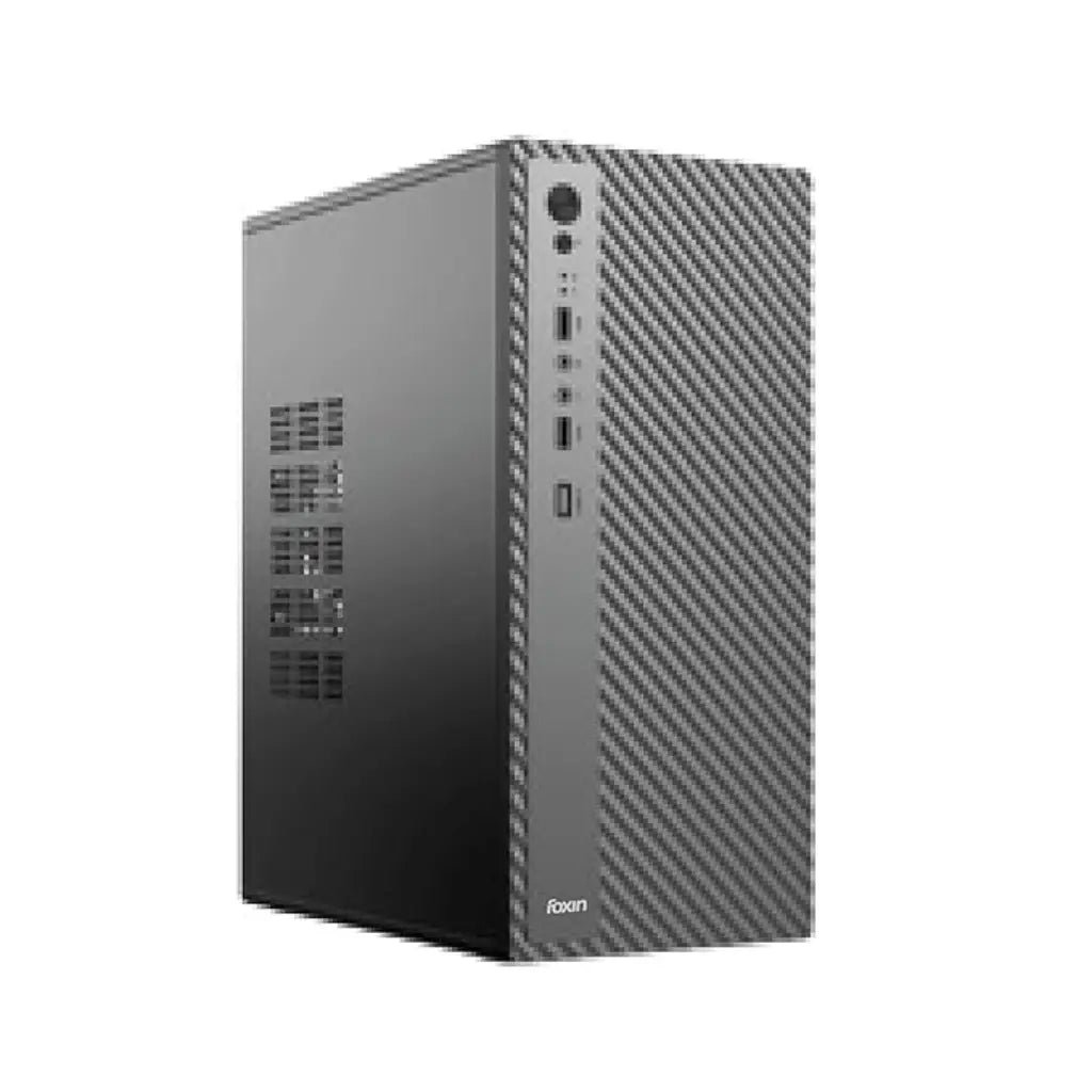 Foxin NEX 1 Series Mini Tower Computer Case - Compatible with Mini ITX & Micro ATX Motherboards