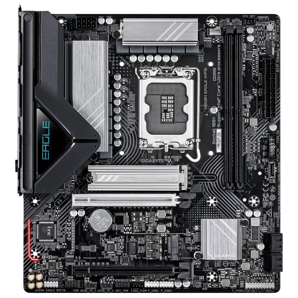 Gigabyte B860M EAGLE WiFi 6 Intel B860 LGA1700 DDR5 Micro-ATX Motherboard for Intel Core Processors