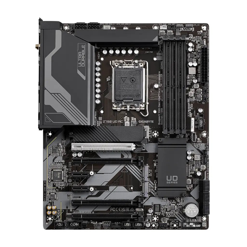 Gigabyte Z790 UD AC Wi-Fi Intel Z790 LGA1700 DDR5 ATX Motherboard for 12th/13th/14th Gen Intel Core Processors