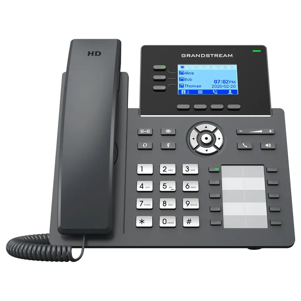 Grandstream GRP2604P 3-Line Essential Gigabit IP Phone with PoE