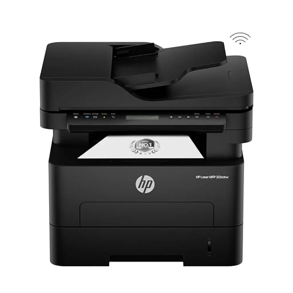 HP LaserJet Pro 323sdnw Wireless All-in-One Monochrome Laser Printer with Automatic Duplex Printing