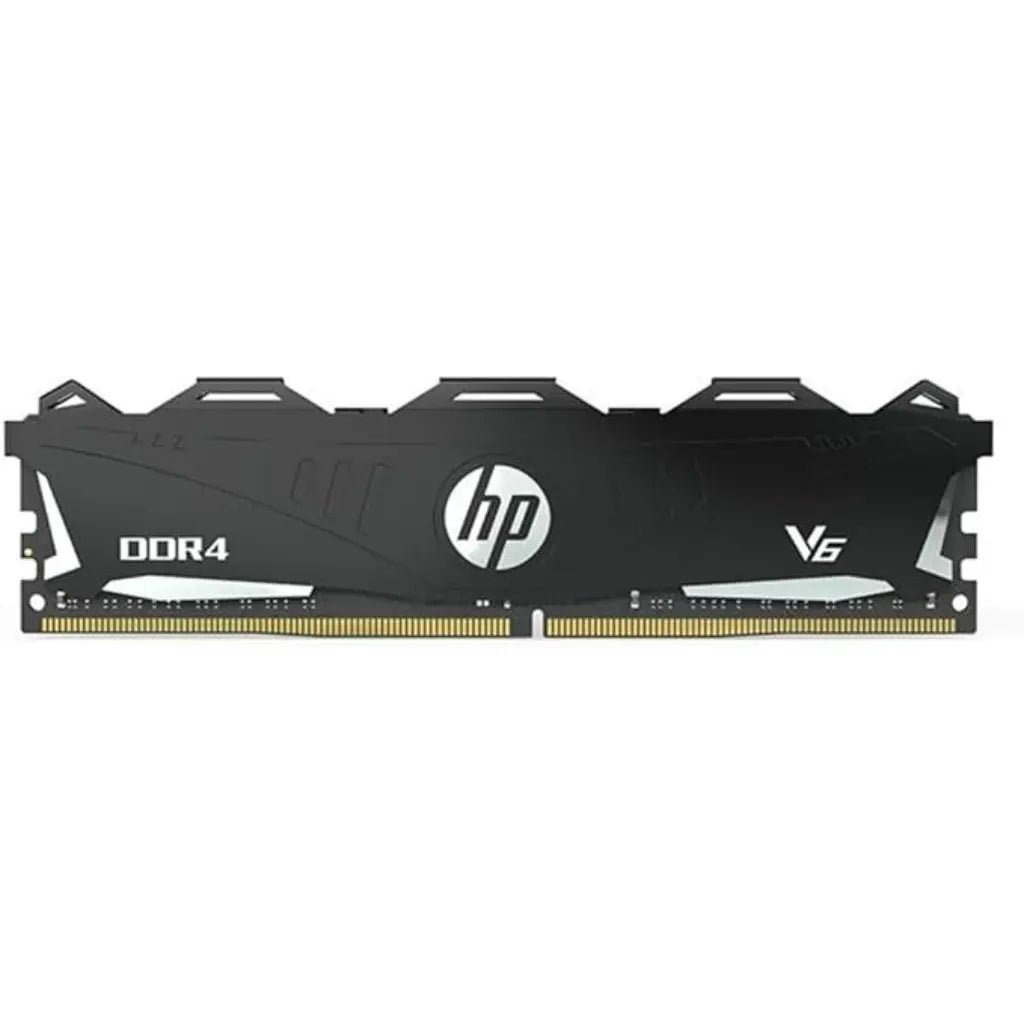 HP V6 8GB DDR4 3200MHz CL16 Performance Gaming Desktop RAM Module with Integrated Heatsink