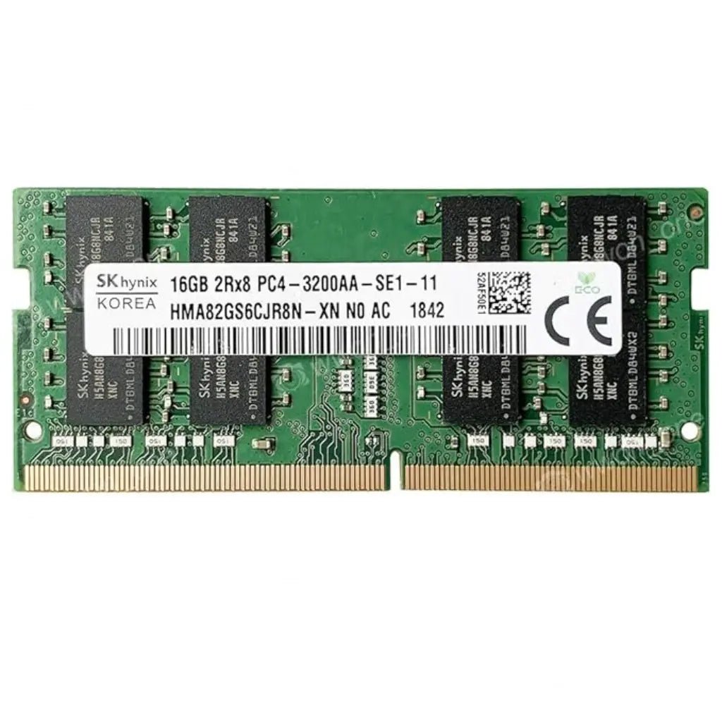 SK Hynix 16GB DDR4 3200MHz CL22 2Rx8 260-Pin SODIMM Laptop RAM Memory Module (Pulled)