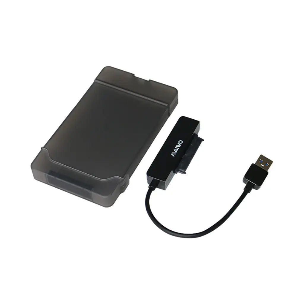 MAIWO K104 2.5-inch USB 3.0 to SATA External Hard Drive Enclosure Case - Black