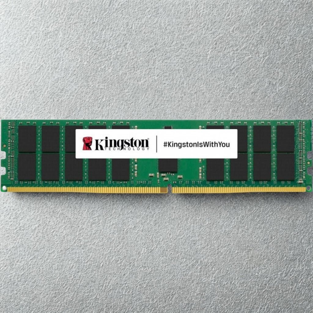 Kingston Premier 16GB DDR4 3200MHz ECC CL22 288-Pin DIMM Memory for Workstations and Servers