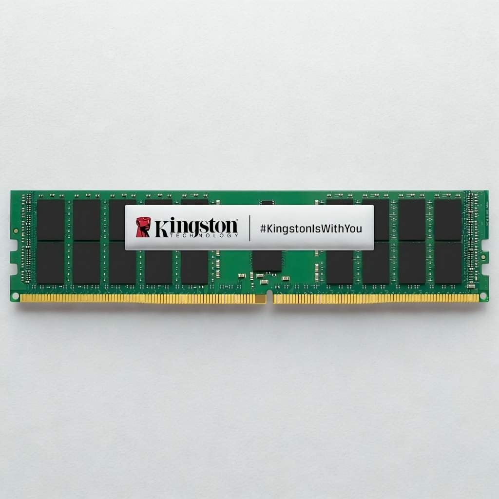 Kingston Server Premier 16GB DDR5 5600MHz ECC Registered DIMM Memory Module for Workstations and NAS