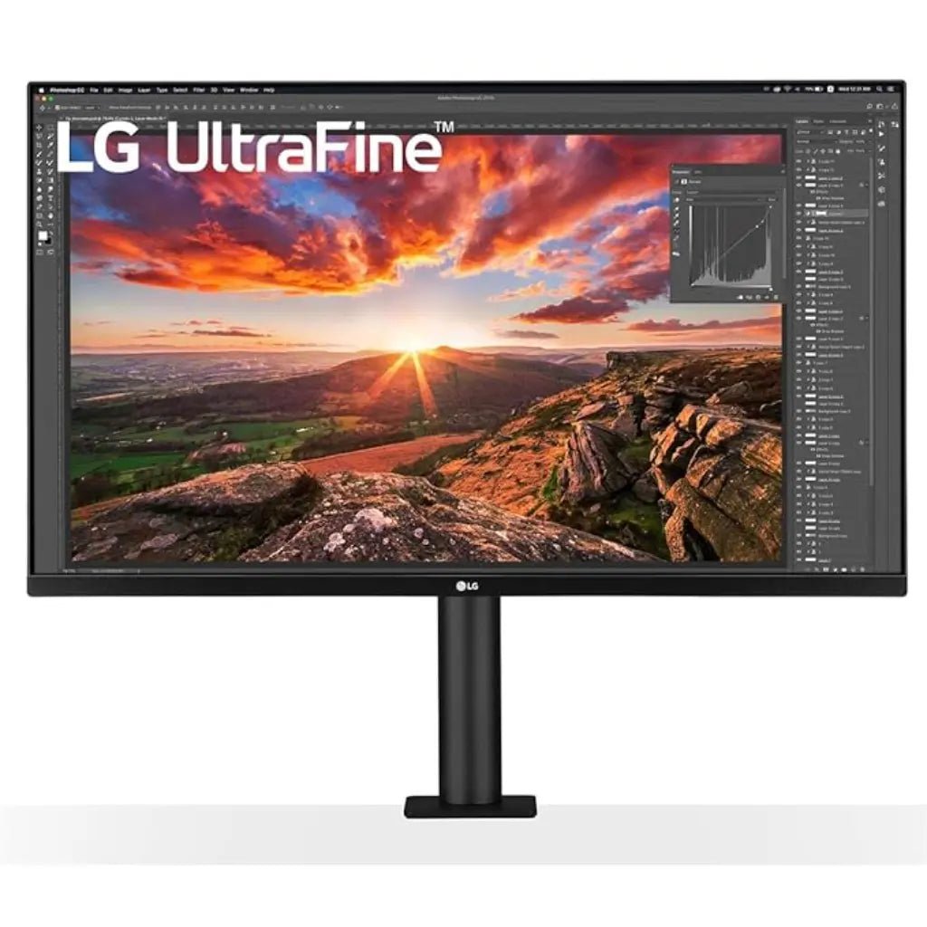 LG 32UN880 32-inch 4K UHD Ergo IPS Monitor with HDR10 and 60W USB-C Power Delivery