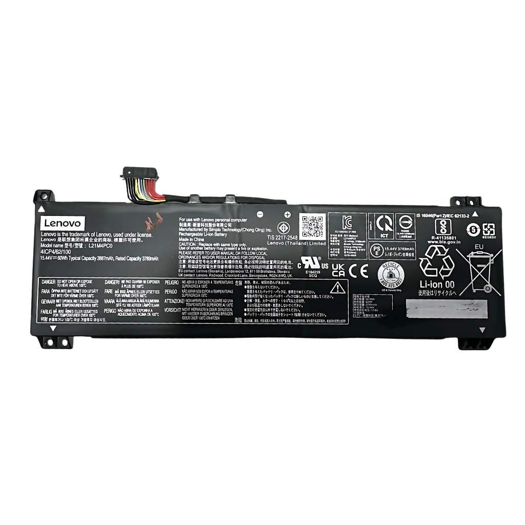Lenovo L21M4PC0 Original 45Whr 3910mAh 13.2V 4-Cell Replacement Laptop Battery