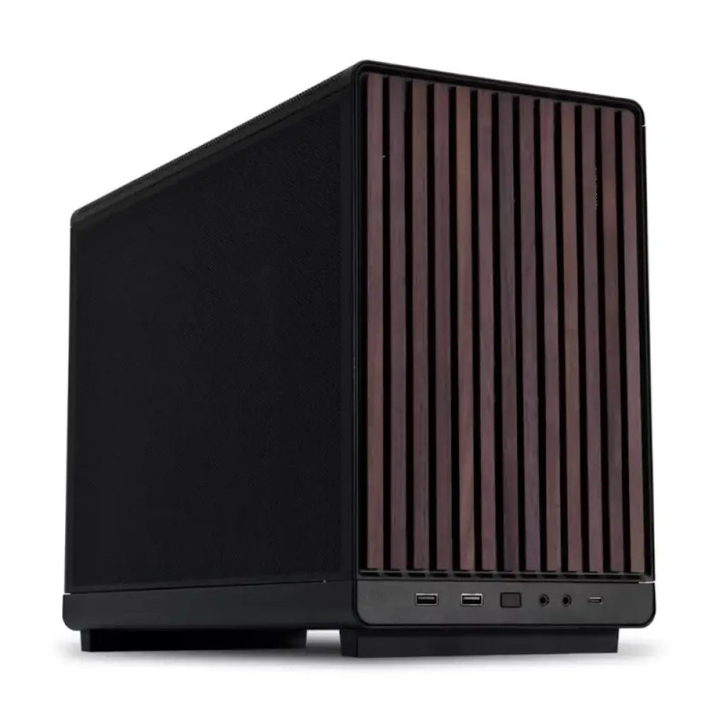 Lian Li A3-mATX Wood Edition Micro-ATX PC Case - Black