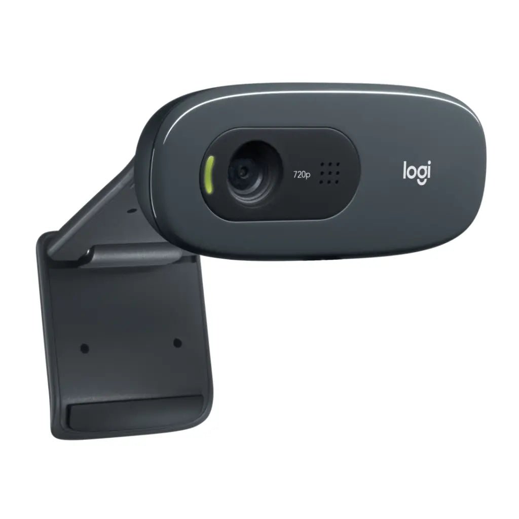Logitech C270 HD 720p 30FPS Webcam with Built-in Noise-Reducing Microphone