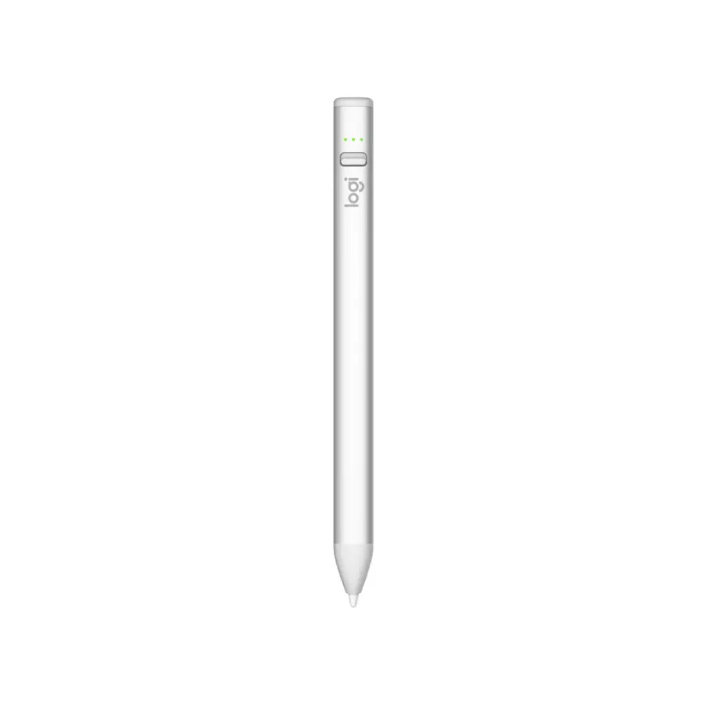 Logitech Crayon Digital Pencil with USB-C Charging for iPad - Silver (Apple Pencil Technology)