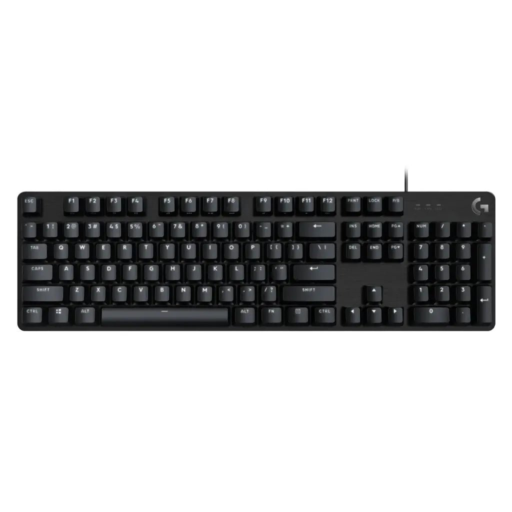Logitech G413 SE Full-Size Wired Mechanical Gaming Keyboard with Tactile Switches and White LED Backlighting