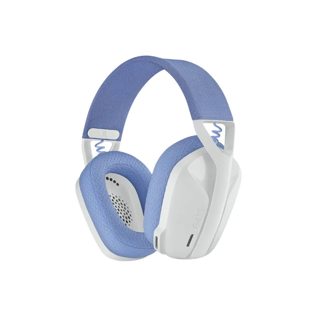 Logitech G435 LIGHTSPEED Wireless & Bluetooth Gaming Headset - Off White and Lilac