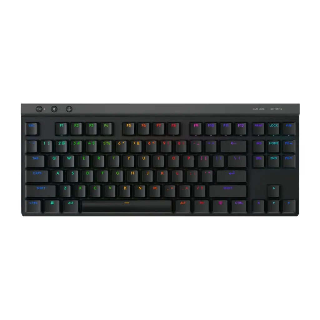 Logitech G515 LIGHTSPEED TKL Wireless Low-Profile Mechanical Gaming Keyboard with LIGHTSYNC RGB - Black