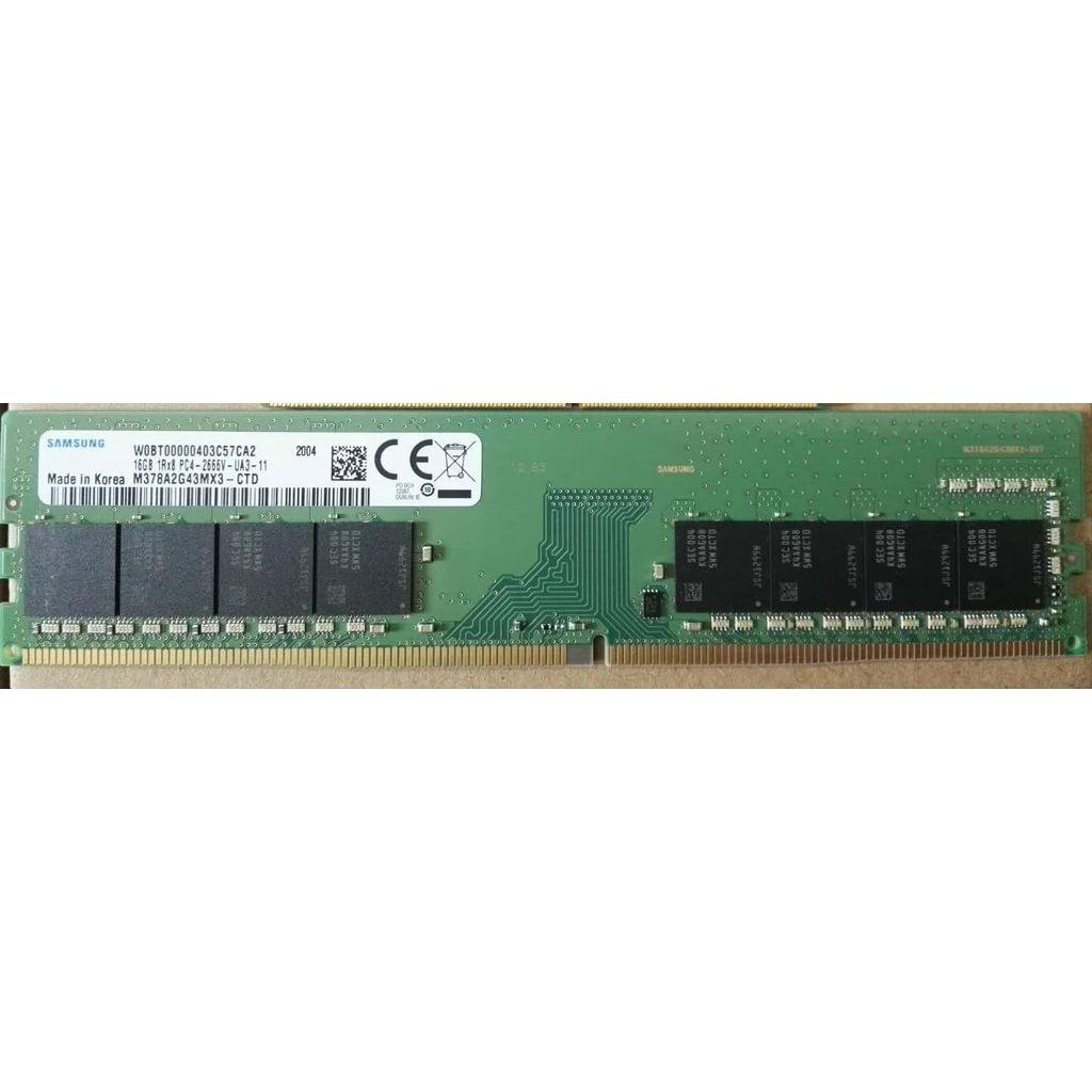 Samsung 16GB DDR4 3200MHz CL22 1Rx8 288-Pin UDIMM Desktop Memory Module (Pulled)