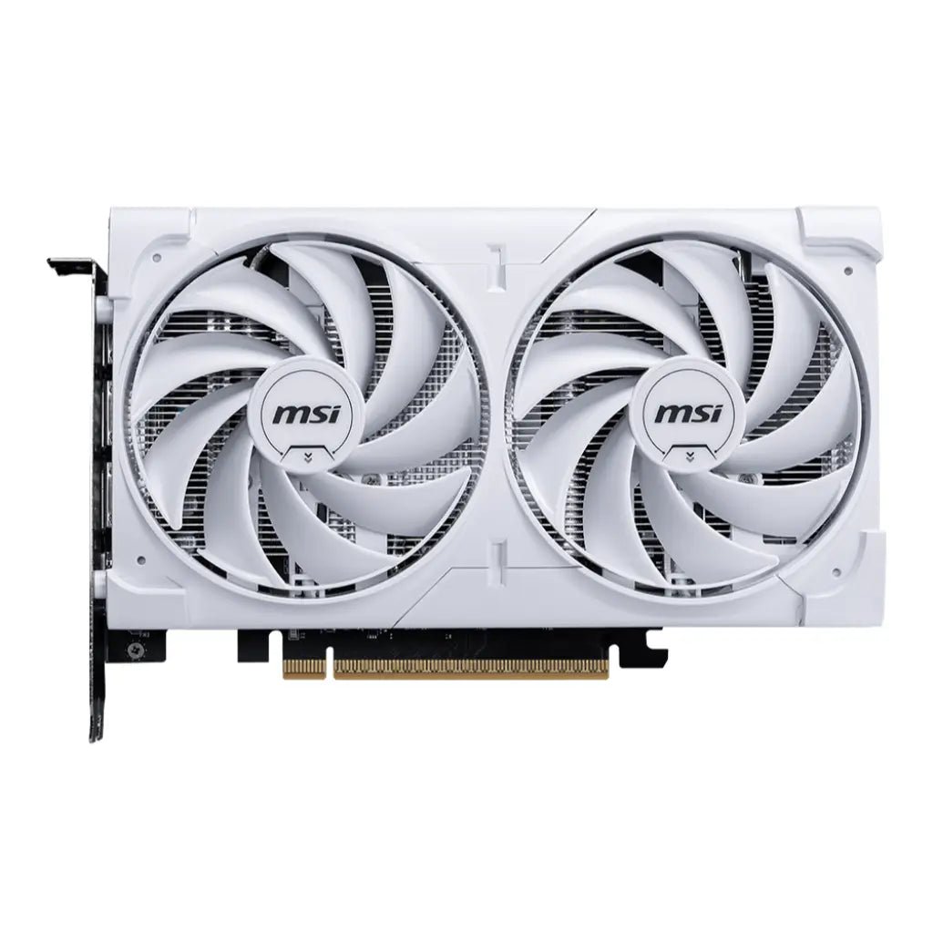 MSI GeForce RTX 5060 Ventus 2X OC Edition 8GB GDDR6 Graphics Card - White