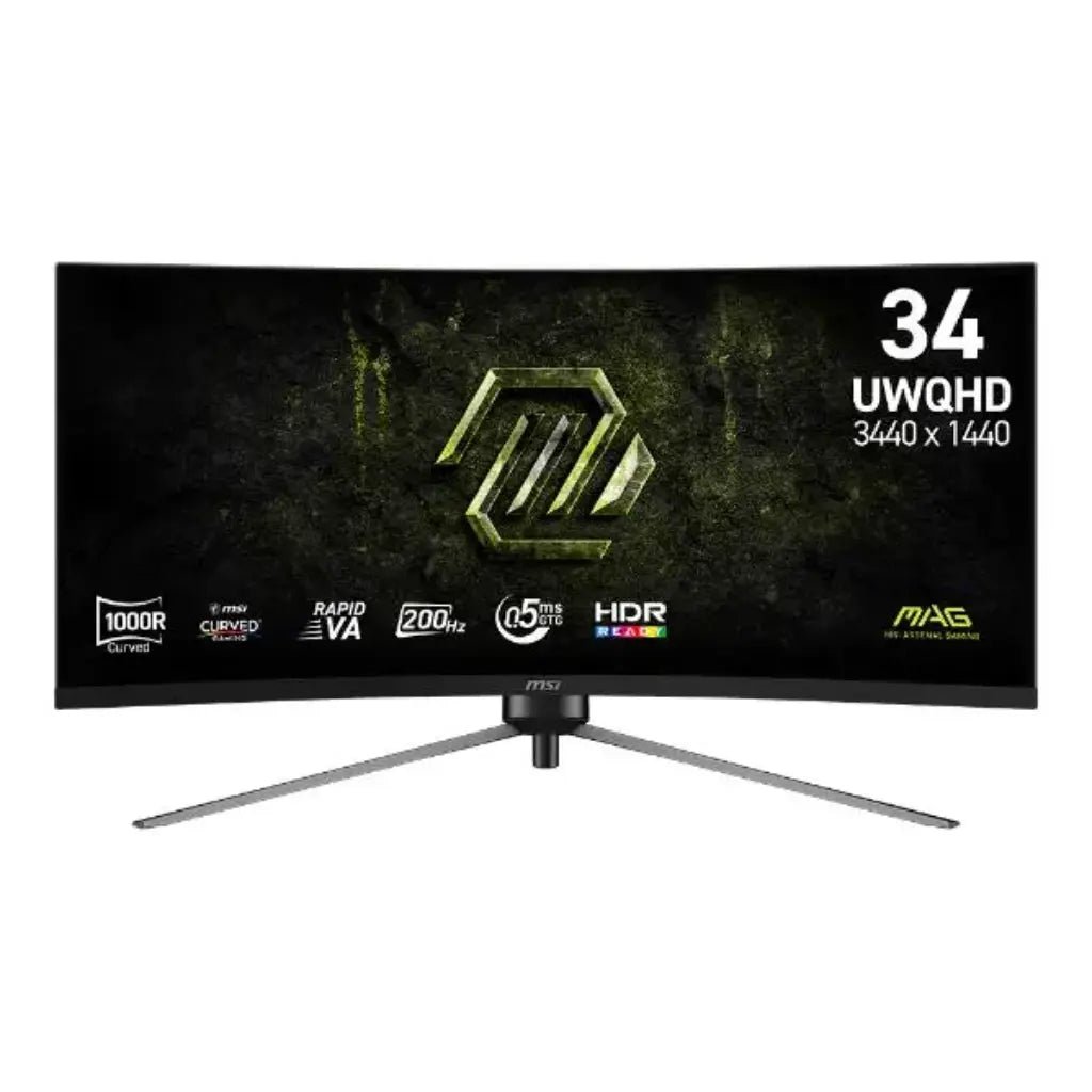 MSI MAG 345CQRF E20 34-inch UWQHD Curved Gaming Monitor