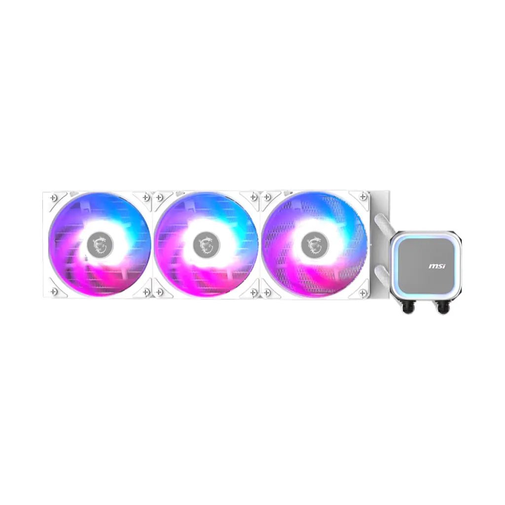 MSI MAG CoreLiquid A13 360mm ARGB All-In-One Liquid CPU Cooler - White Edition