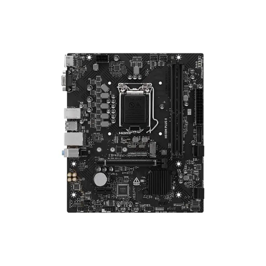 MSI PRO H510M PLUS II Intel H510 LGA1200 Micro-ATX DDR4 Motherboard