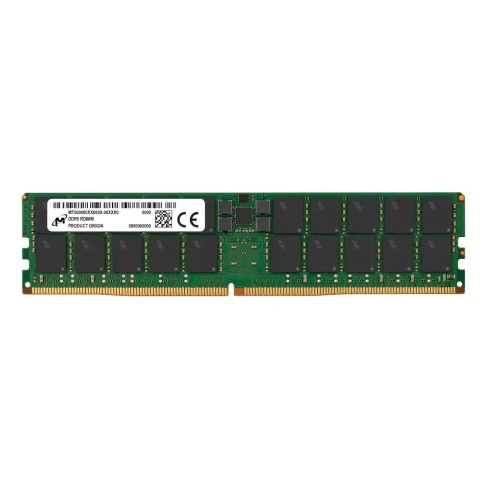 Micron 96GB DDR5 5600MHz ECC Registered RDIMM CL46 288-Pin Server Memory Module