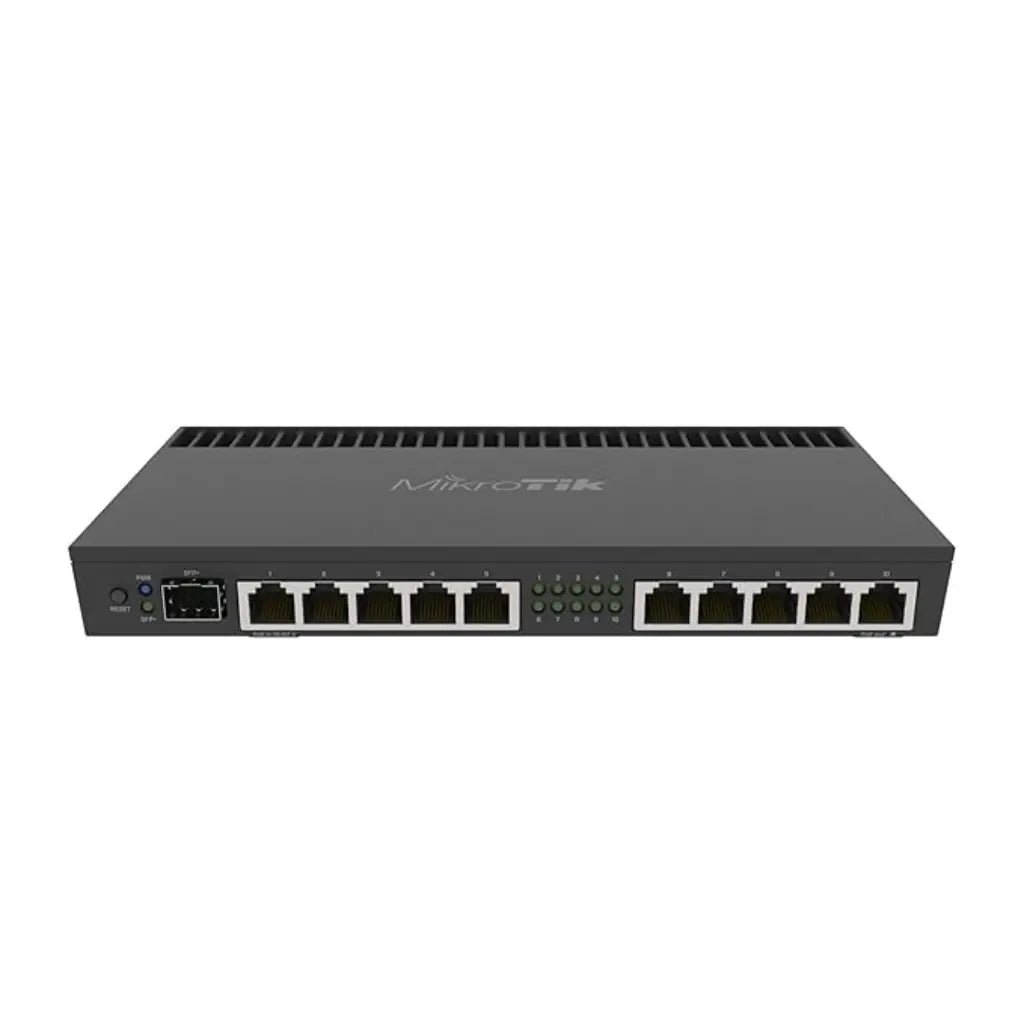 MikroTik RB4011iGS+RM High-Performance Router with Quad-Core 1.4GHz CPU
