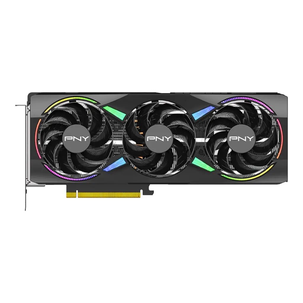 PNY GeForce RTX 5070 Ti 16GB GDDR7 ARGB Overclocked Triple Fan Gaming Graphics Card