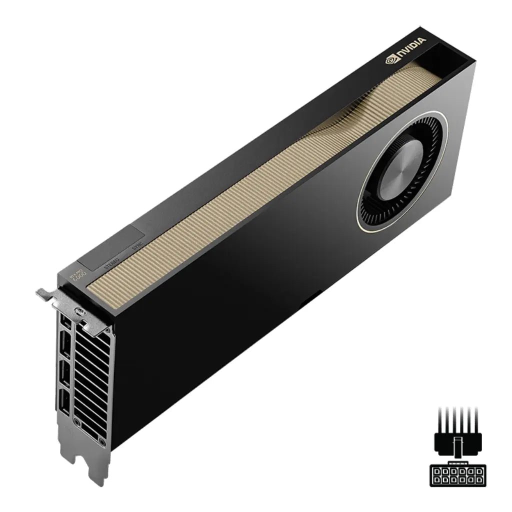 PNY NVIDIA RTX 6000 Ada Generation Professional Graphics Card with 96GB GDDR7 ECC Memory