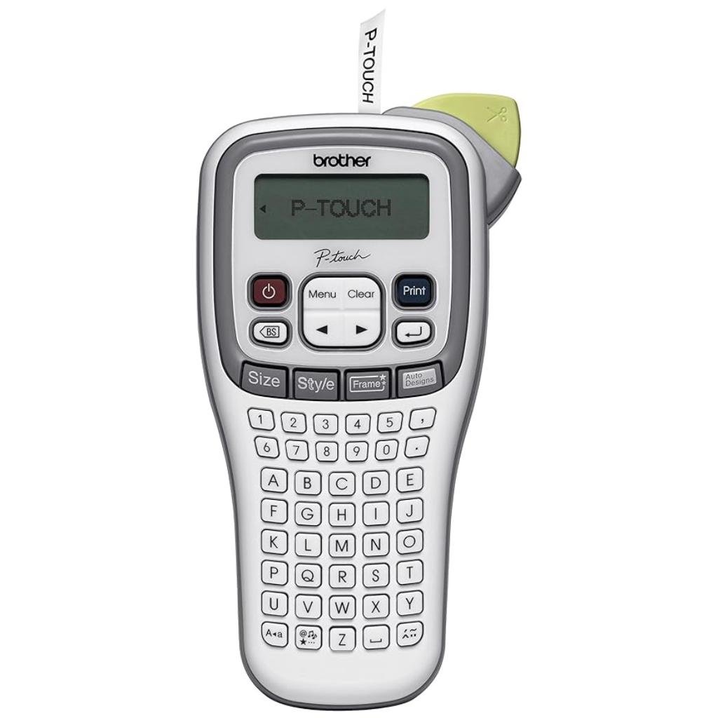 Brother P-touch PTH-105 Portable Handheld Label Maker with QWERTY Keyboard