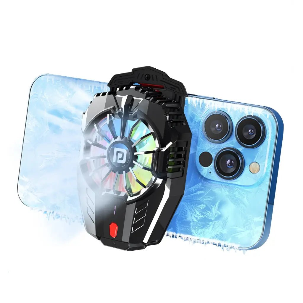Portronics Cool Pulse POR 2649 Portable Smartphone Radiator Cooler with RGB Lighting