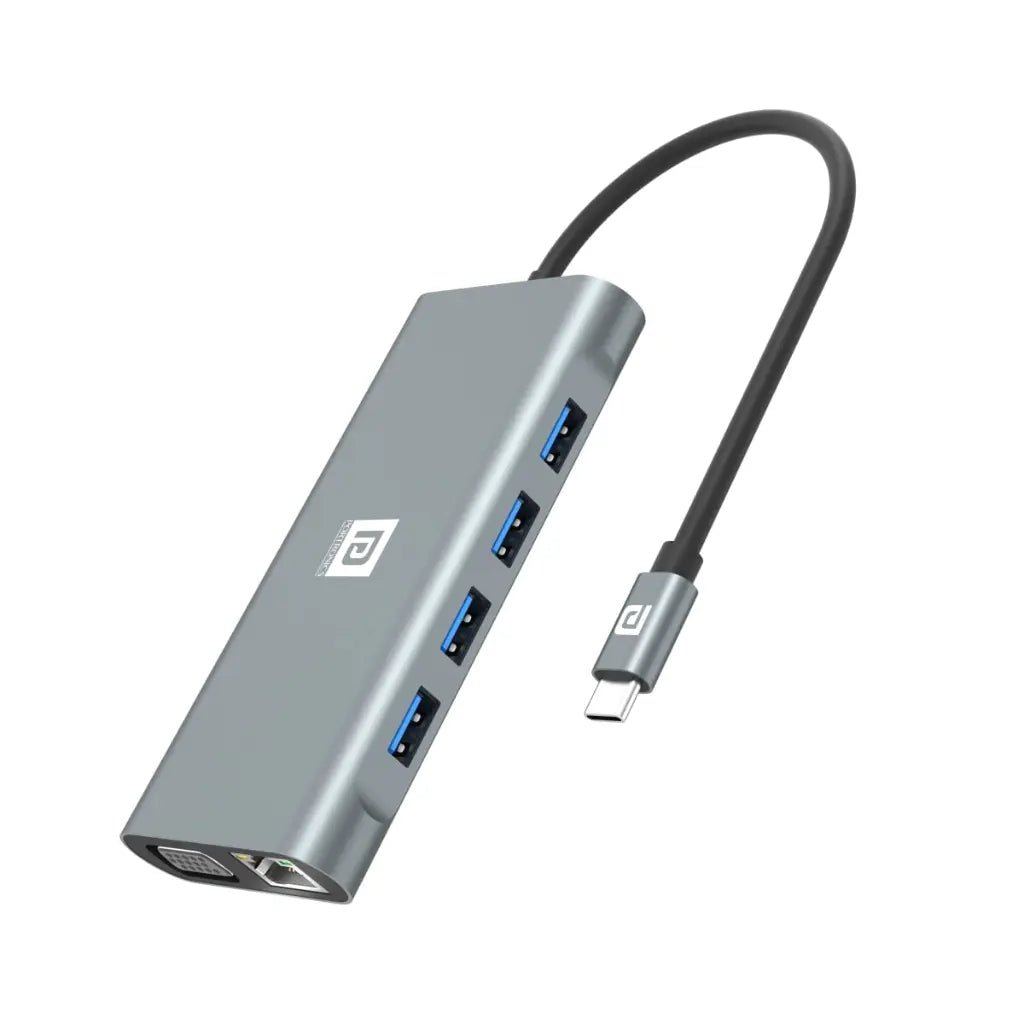 Portronics Mport 11C (POR 1678) 11-in-1 USB Type-C Multiport Hub with 4K HDMI
