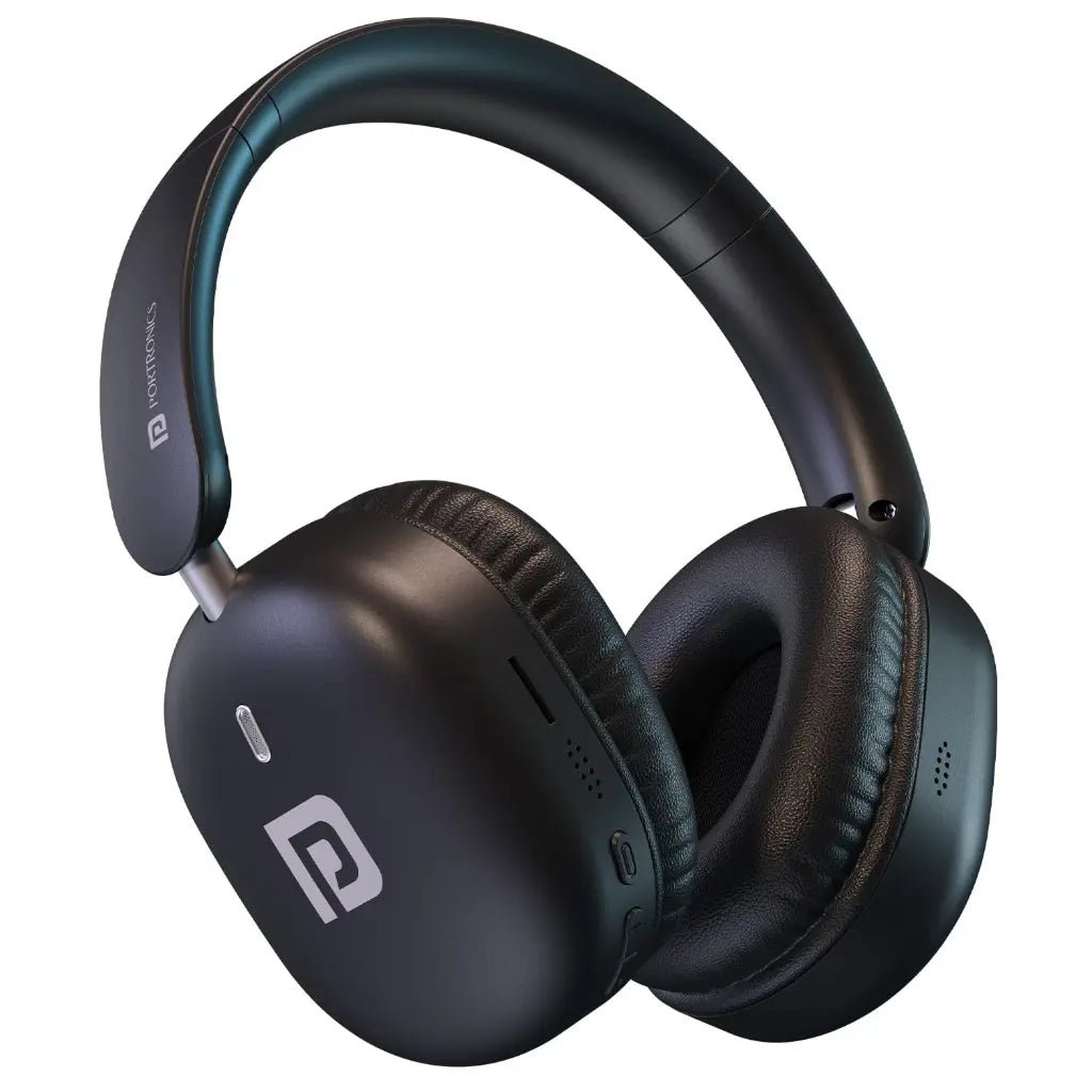 Portronics Muffs M6 (POR 3261) Over-Ear Wireless Bluetooth Headphones with 40-Hour Playtime