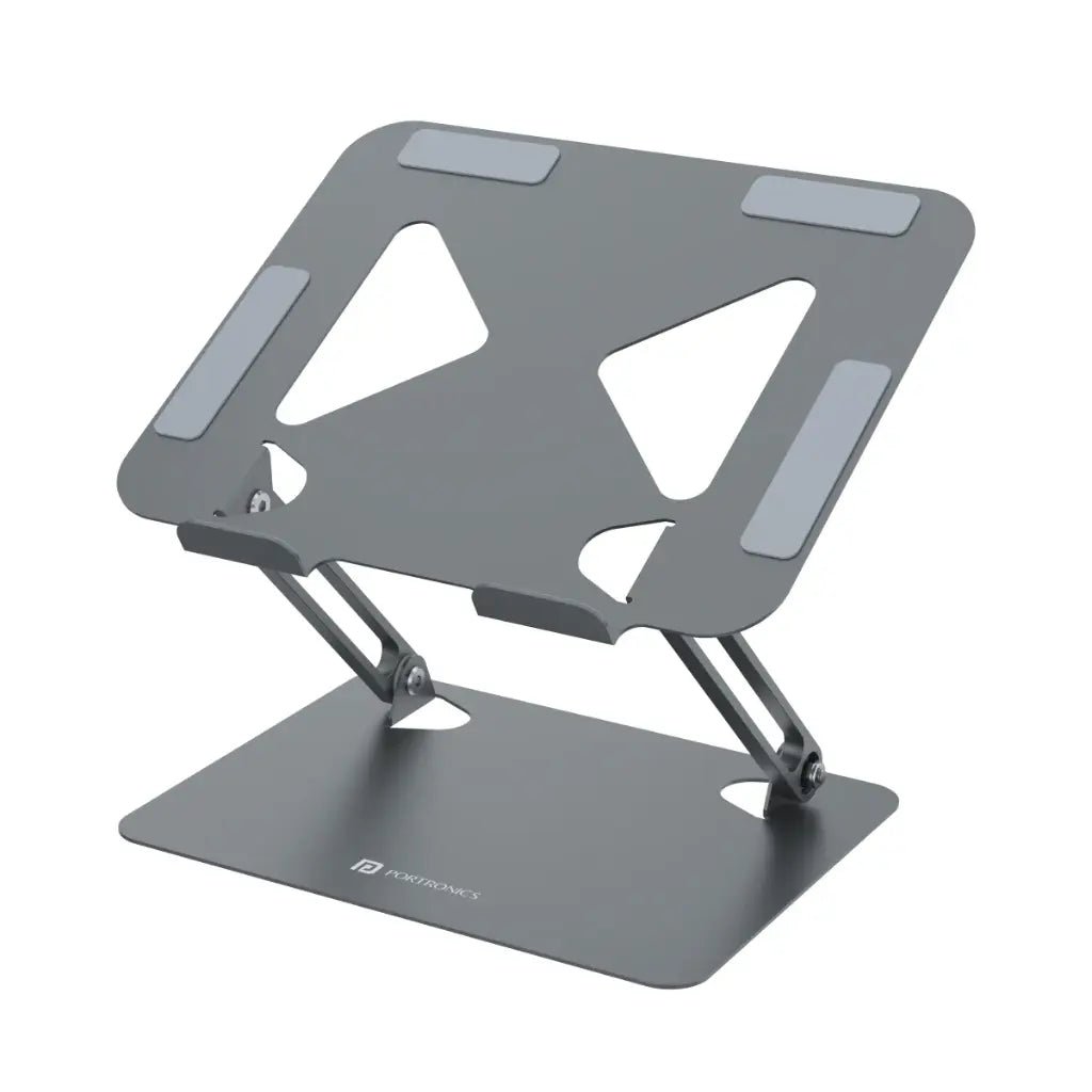 Portronics My Buddy K7 Adjustable Ergonomic Laptop Stand for Laptops up to 17 Inches