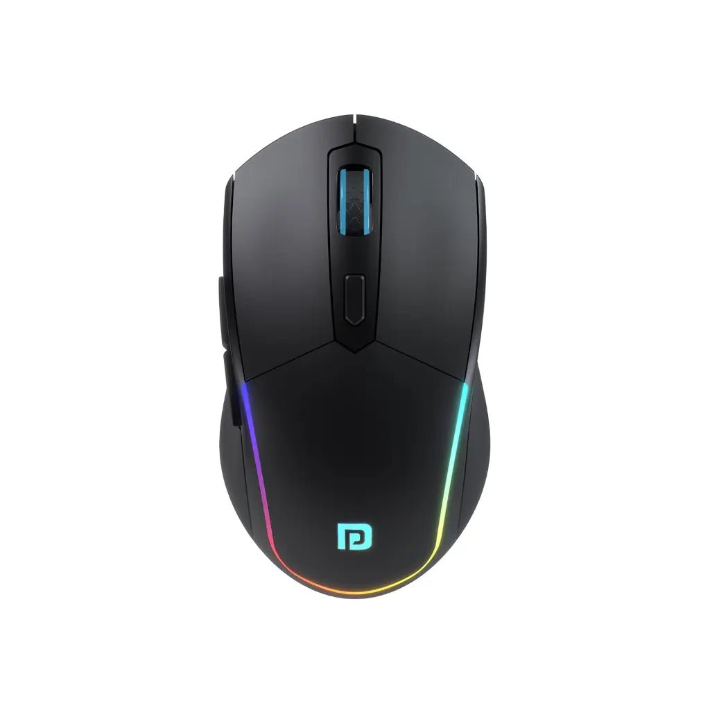 Portronics Toad One POR 1682 Wireless Dual Connectivity Ergonomic Mouse with Customizable RGB Lighting