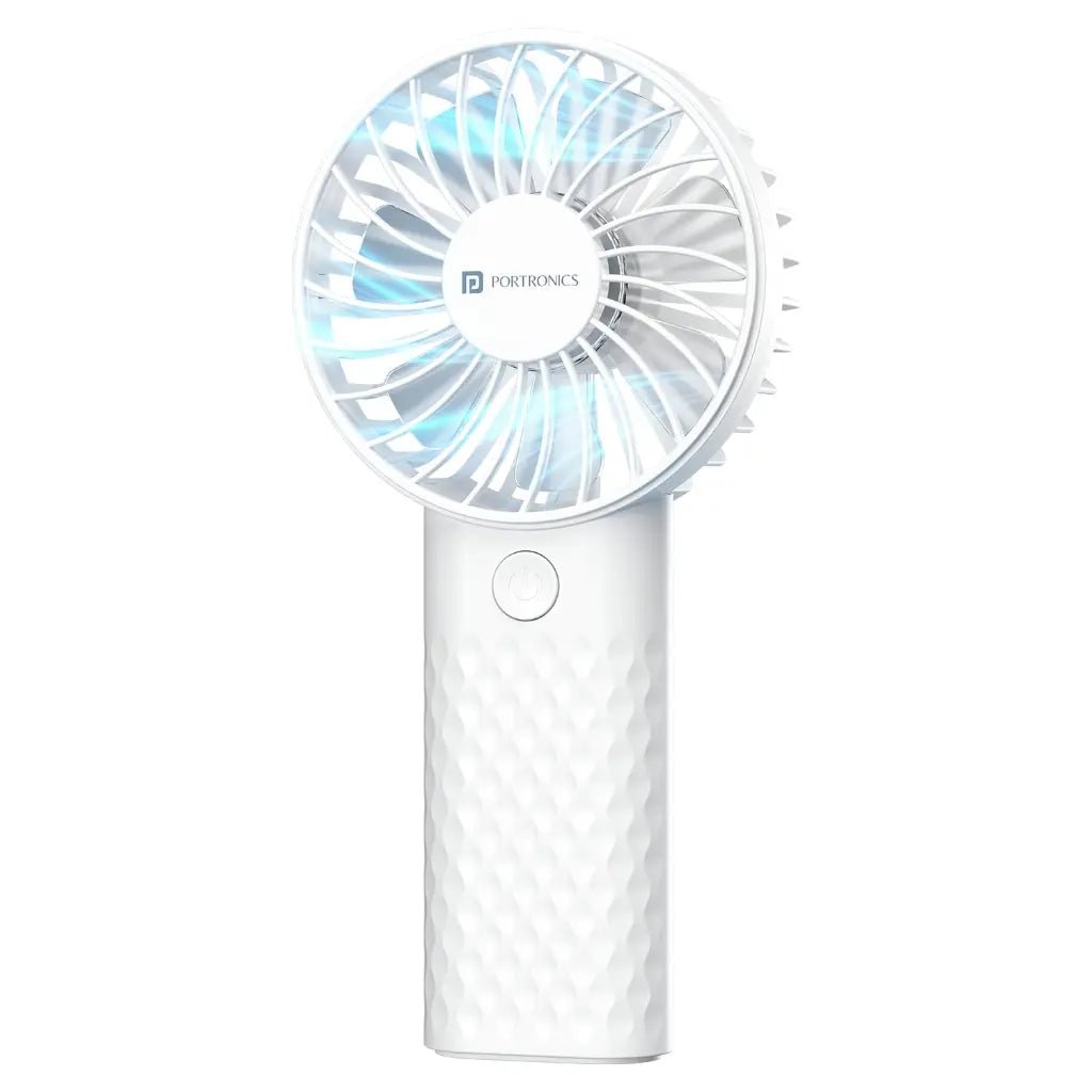 Portronics Toofan Mini 2 (POR 3182) Portable Handheld Personal Fan with 2000mAh Rechargeable Battery