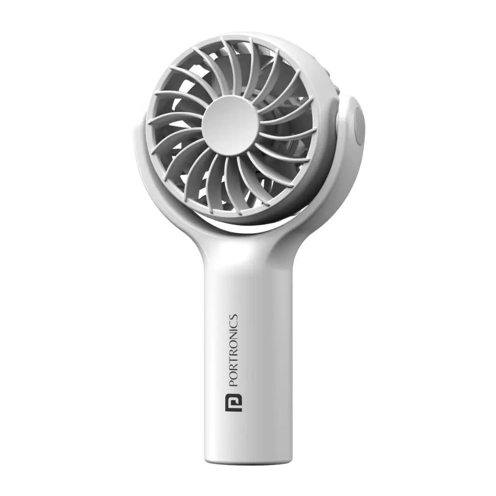 Portronics Toofan Mini POR 1926 Portable Rechargeable Handheld Fan with 7800 RPM High-Speed Motor