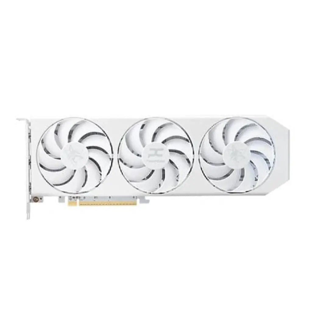 PowerColor Hellhound Spectral AMD Radeon RX 9060 XT 16GB GDDR6 White Edition Gaming Graphics Card
