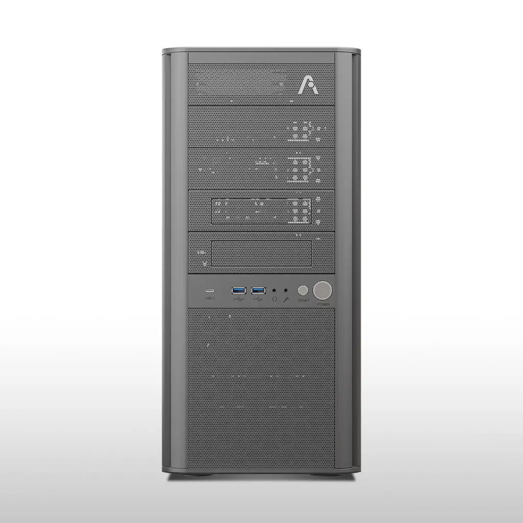 Prolab Design AI838 High Airflow Mid Tower Workstation Cabinet with USB Type-C
