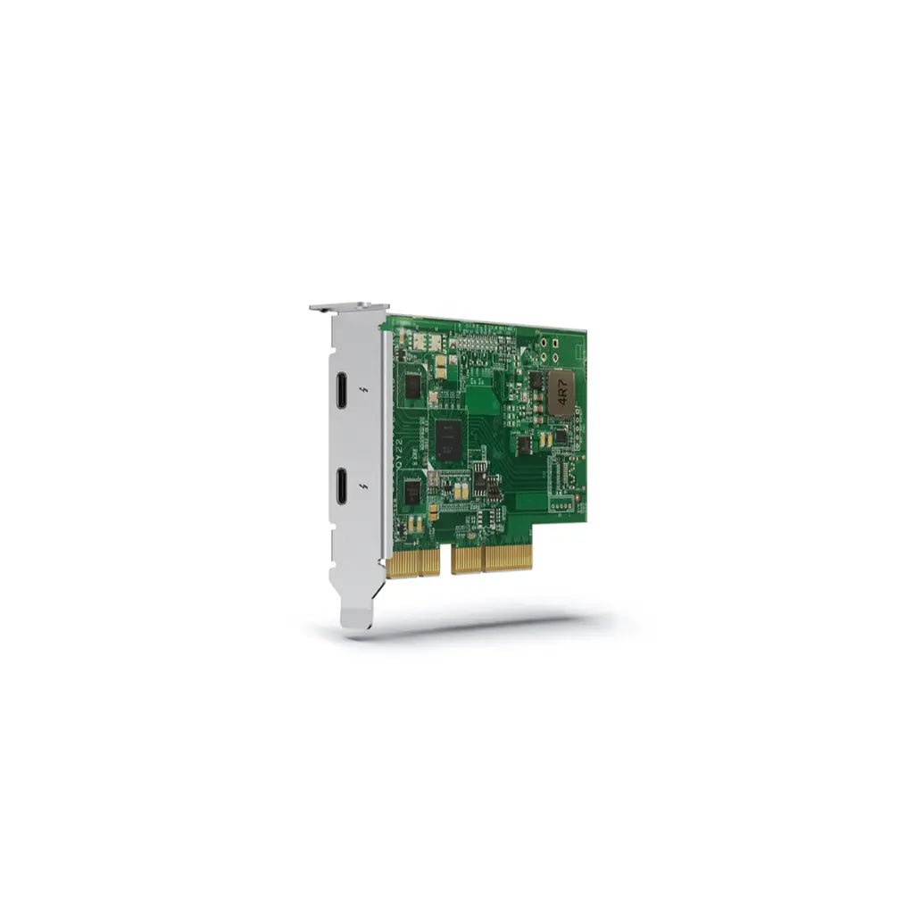 QNAP QXP-T32P Thunderbolt 3 Dual-Port PCIe 3.0 x4 Expansion Card for QNAP NAS Systems
