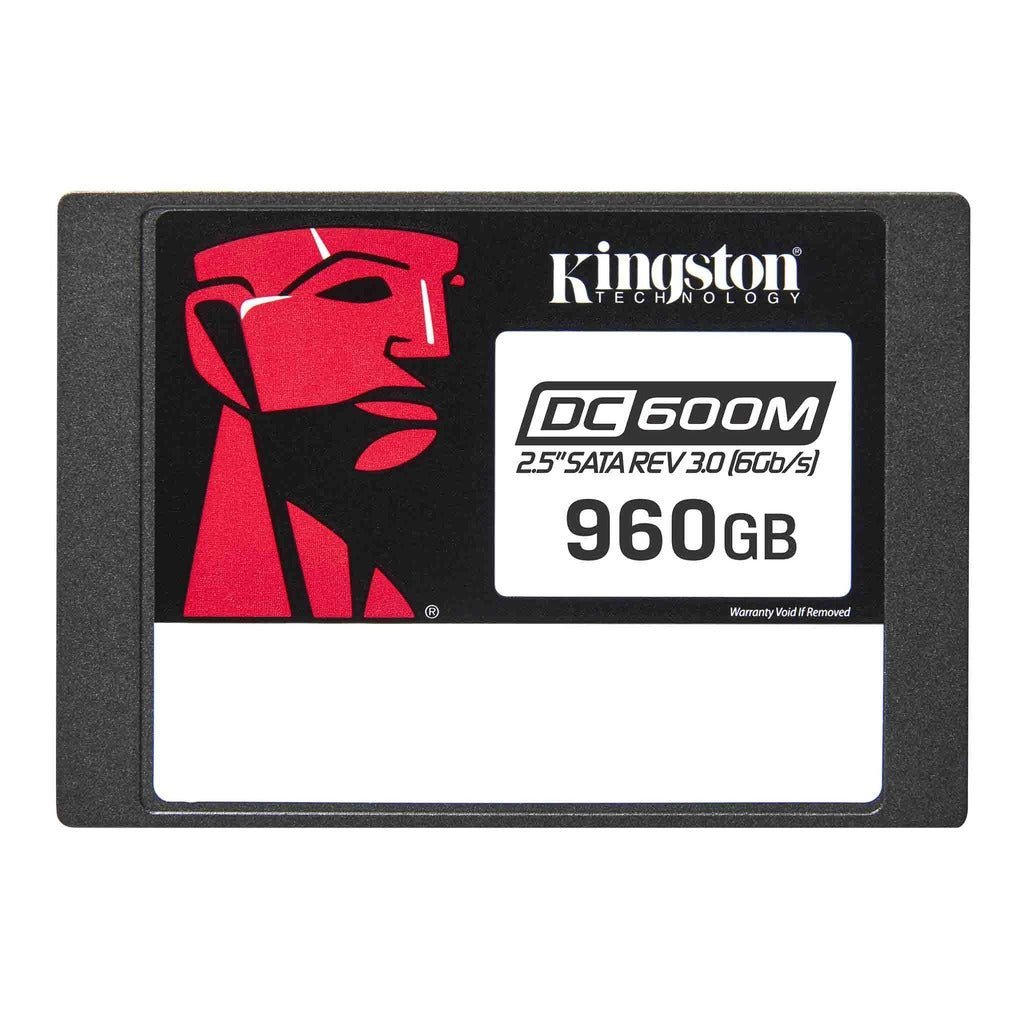 Kingston DC600M 960GB 2.5-inch SATA Enterprise SSD for Server and NAS Storage