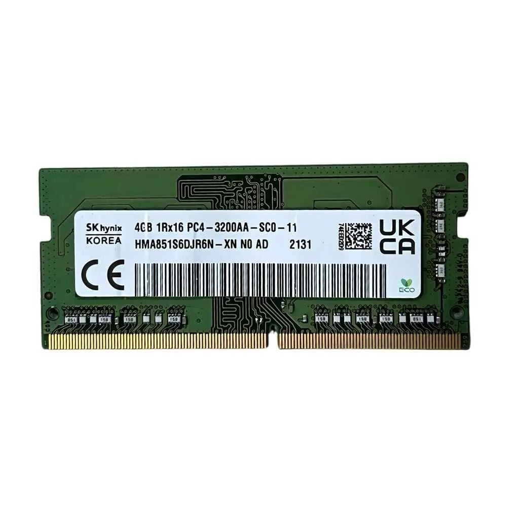 SK Hynix 4GB DDR4 3200MHz CL22 1Rx16 260-Pin SODIMM Laptop RAM Memory Module