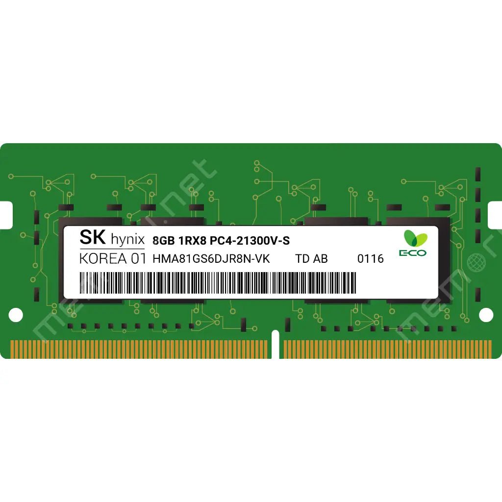SK Hynix 8GB DDR4 2666MHz CL19 SODIMM Laptop Memory Module (Pulled)