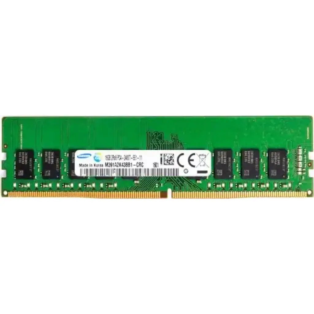 Samsung 16GB DDR4 2400MHz CL17 ECC UDIMM Memory Module for Server and Desktop