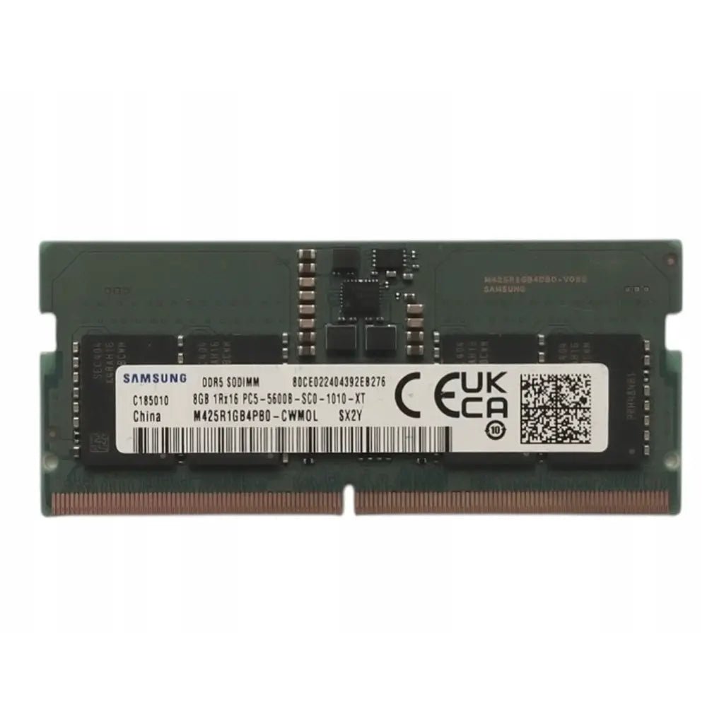 Samsung 8GB DDR5 5600MHz CL46 1Rx16 SO-DIMM Laptop Memory Module (Pulled)