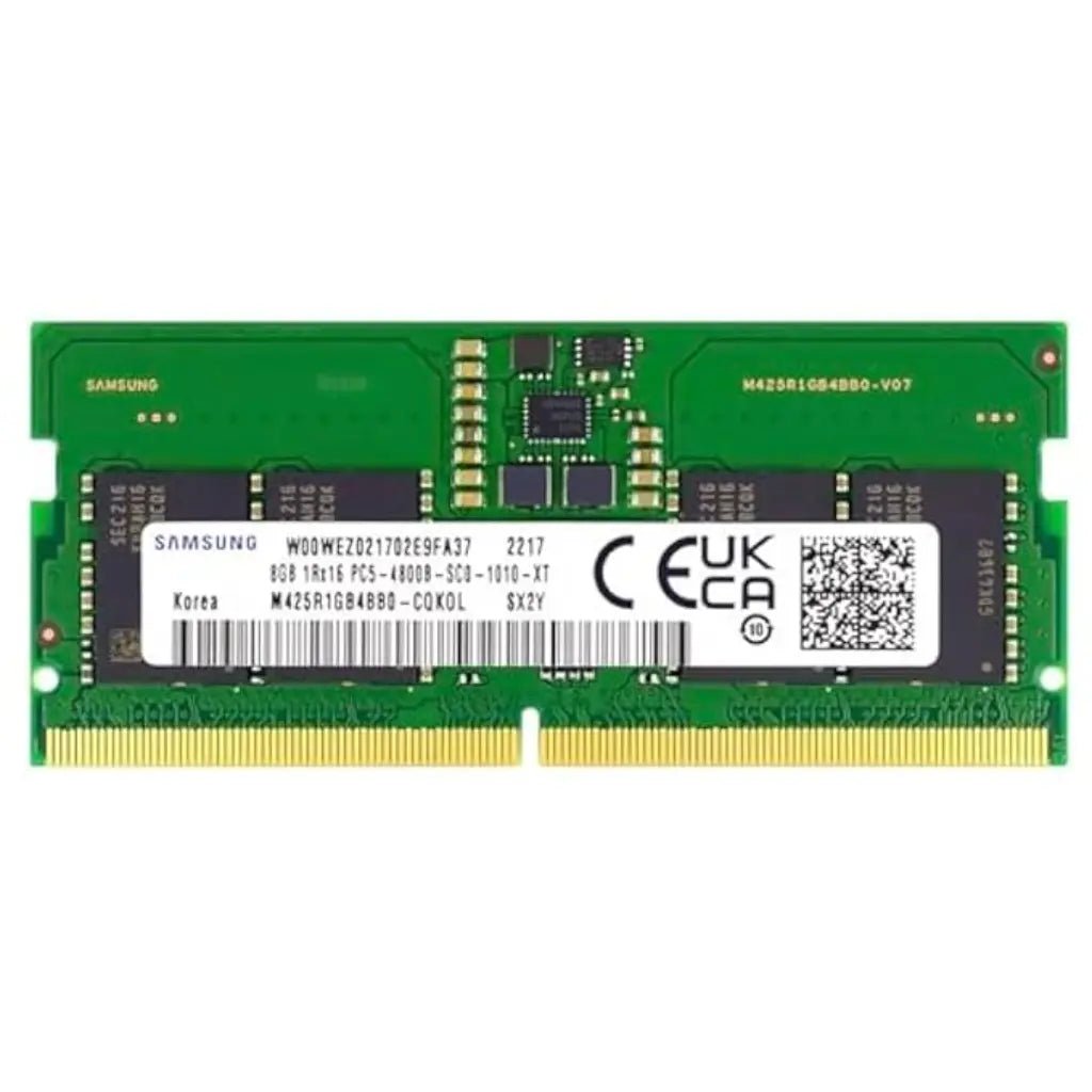 Samsung 8GB DDR5 4800MHz CL40 262-Pin SODIMM Laptop Memory Module (Pulled)