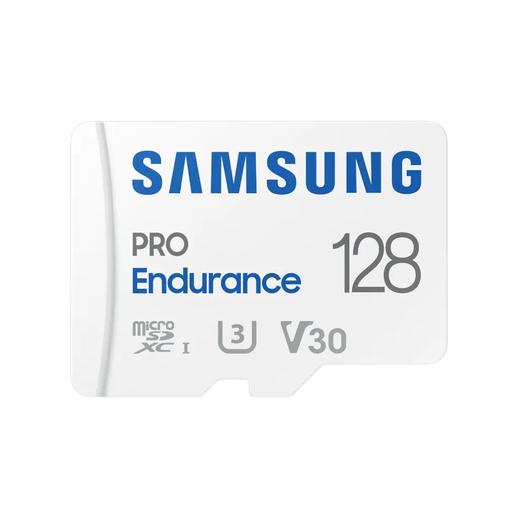 Samsung PRO Endurance 128GB microSDXC UHS-I Memory Card for Dash Cams and Security Cameras