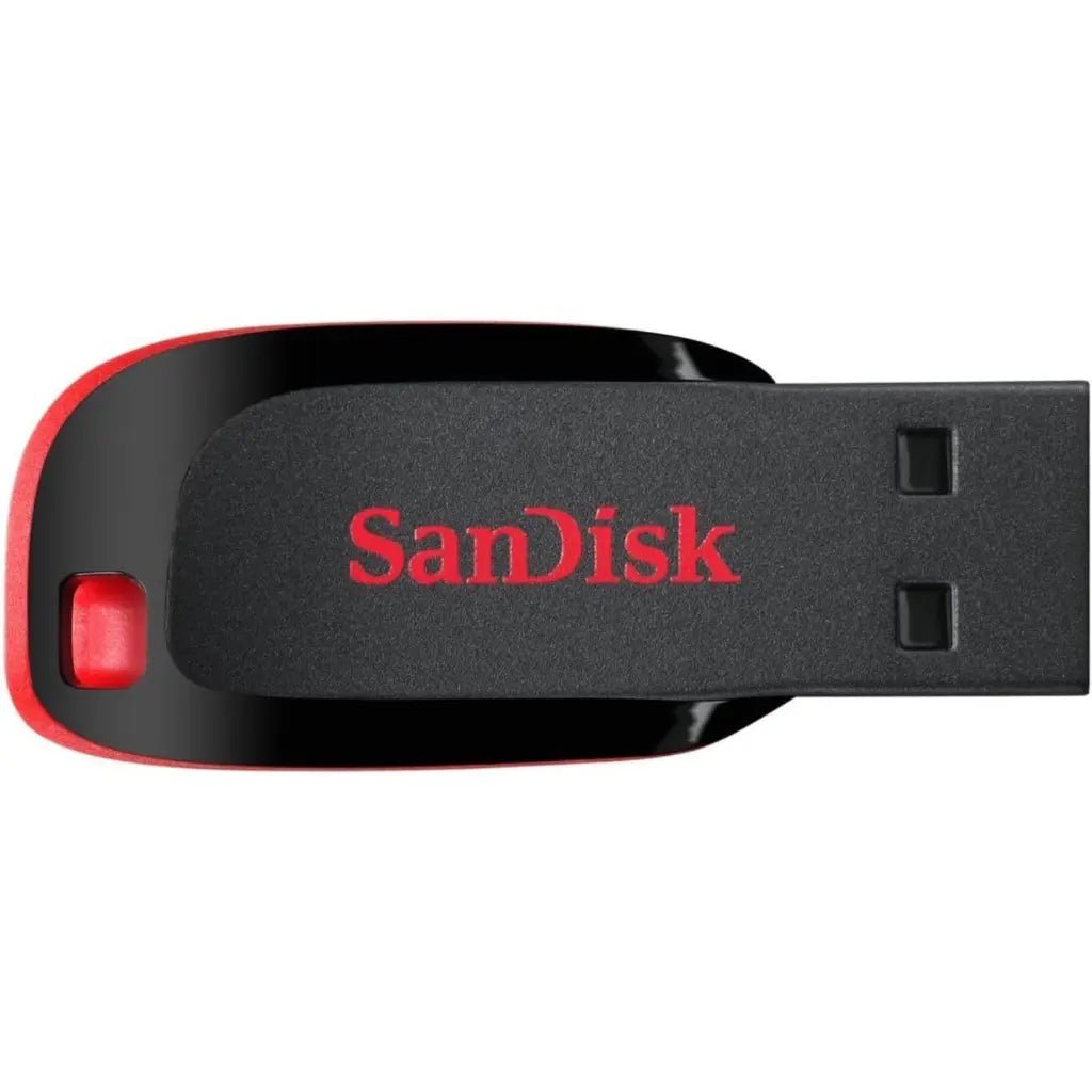 SanDisk Cruzer Blade 128GB USB 2.0 Flash Drive - Compact Portable Storage