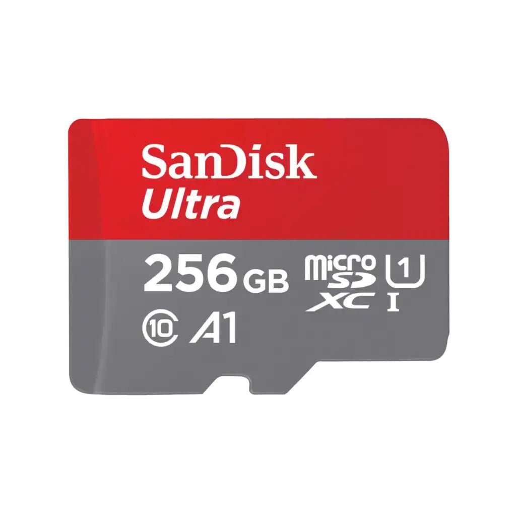 SanDisk Ultra 256GB microSDXC UHS-I Memory Card with Adapter