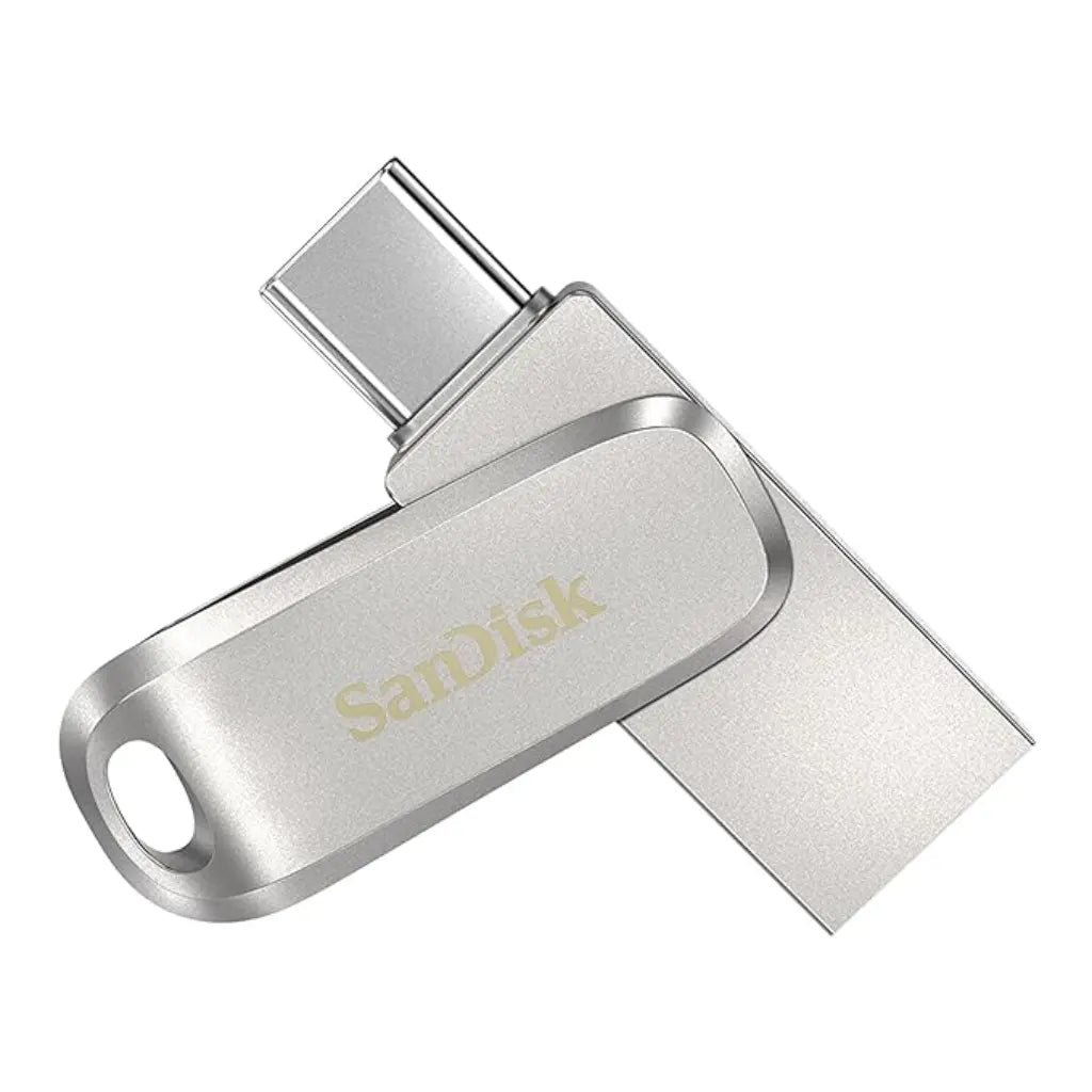 SanDisk Ultra Dual Drive Luxe 64GB USB Type-C and USB Type-A OTG Flash Drive