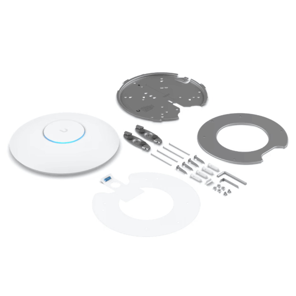 Ubiquiti UniFi U6-LR WiFi 6 Long Range Ceiling-Mounted Access Point - 8 Spatial Streams
